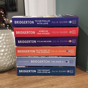 Bridgerton Paperback Book Set by Julia Quinn